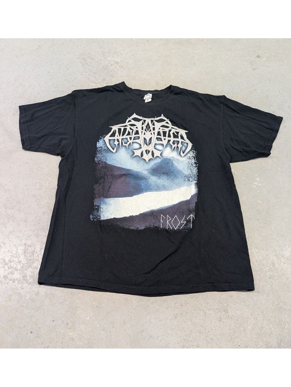 2013 Enslaved Frost Norwegian Black Metal Band T-shirt